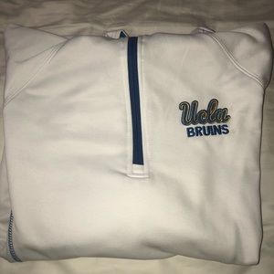 UCLA athletic fleece quarter zip